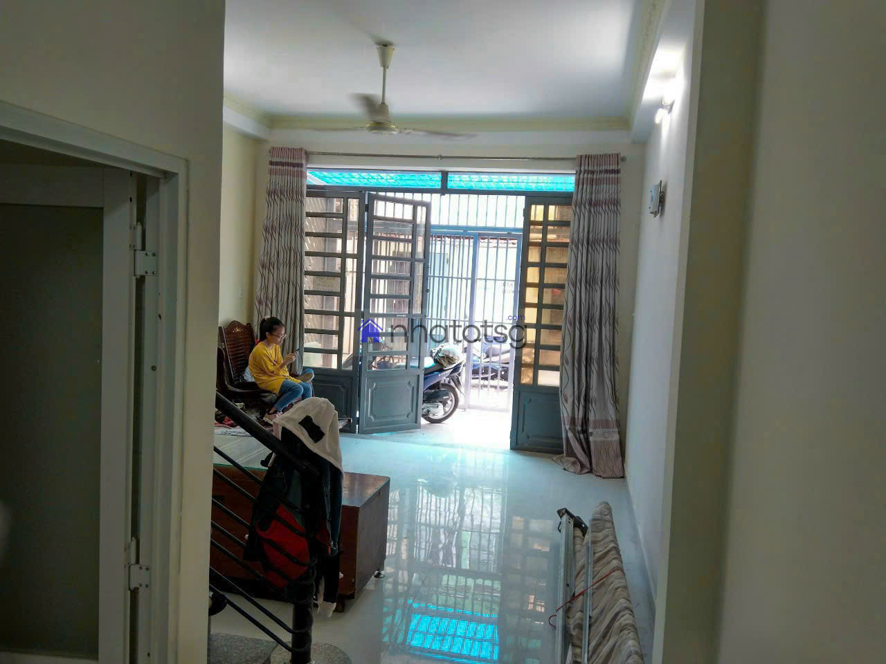 Bán nhà hẻm 4m Phạm Văn Chiêu gần chợ Thạch Đà 1 trệt 2 lầu 5.1 tỷ