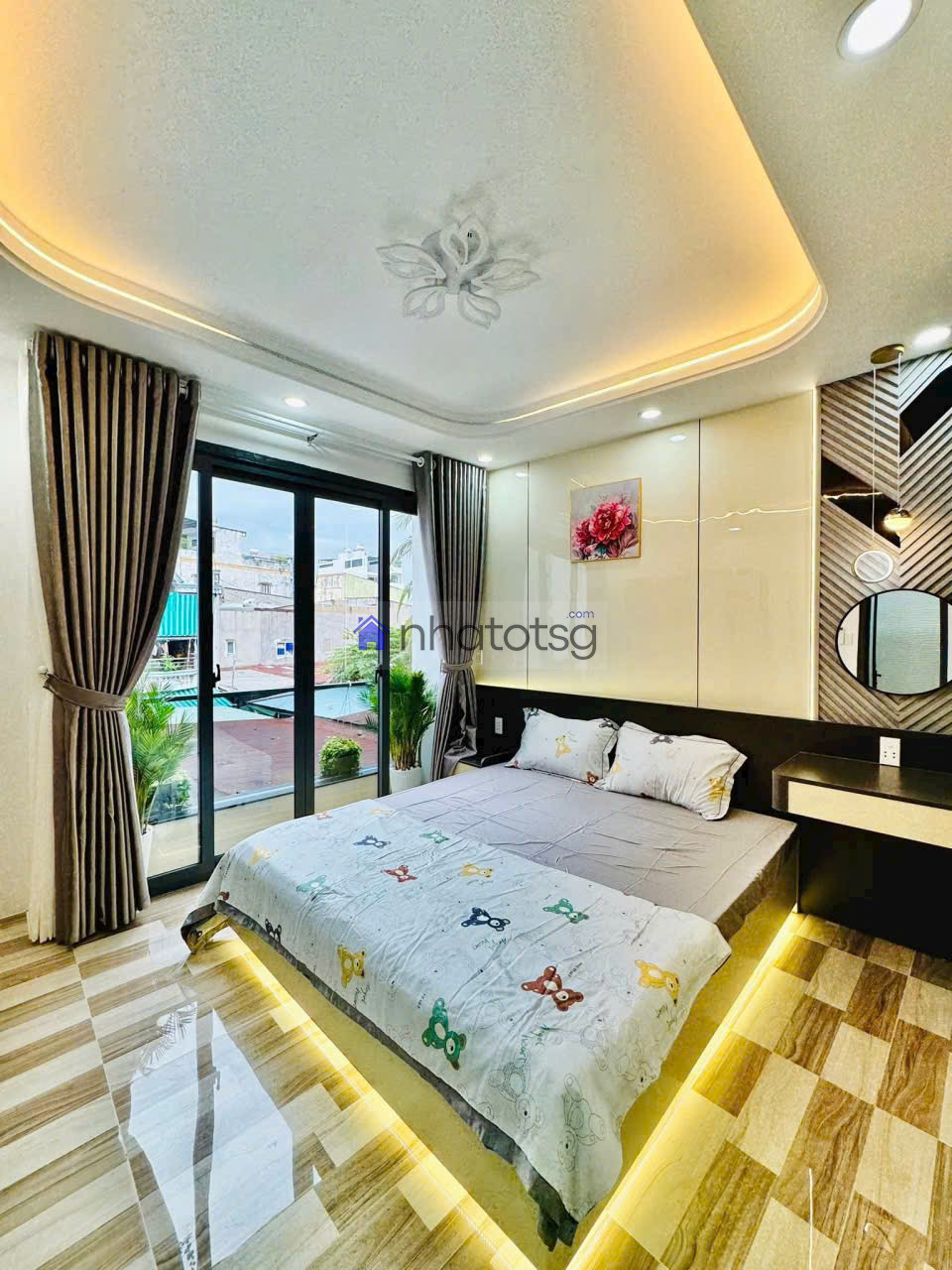 Bán nhà đường Quang Trung Gò Vấp có sân thượng 6.39T