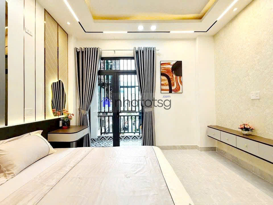 Bán nhà mới KDC Cityland Gò Vấp 5.65T tặng full nội thất