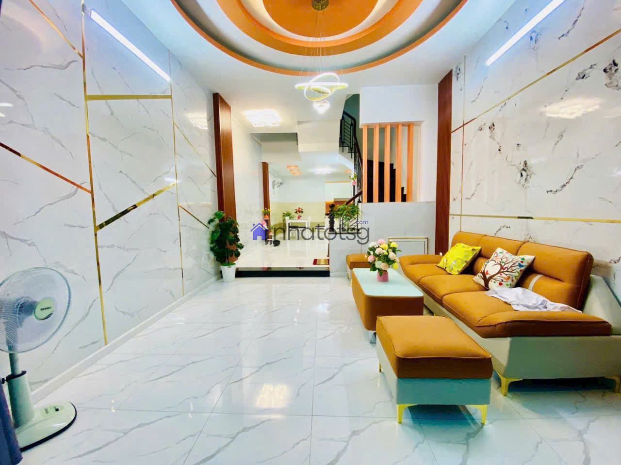 HXH Phạm Văn Chiêu, khu nhà lầu an ninh cao cấp thoáng mát.