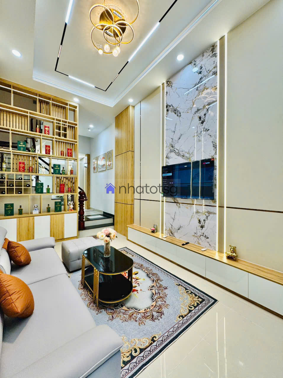 Bán nhà hẻm xe hơi Phạm Văn Chiêu 63m2 1 trệt 3 lầu 4pn 7.45 tỷ