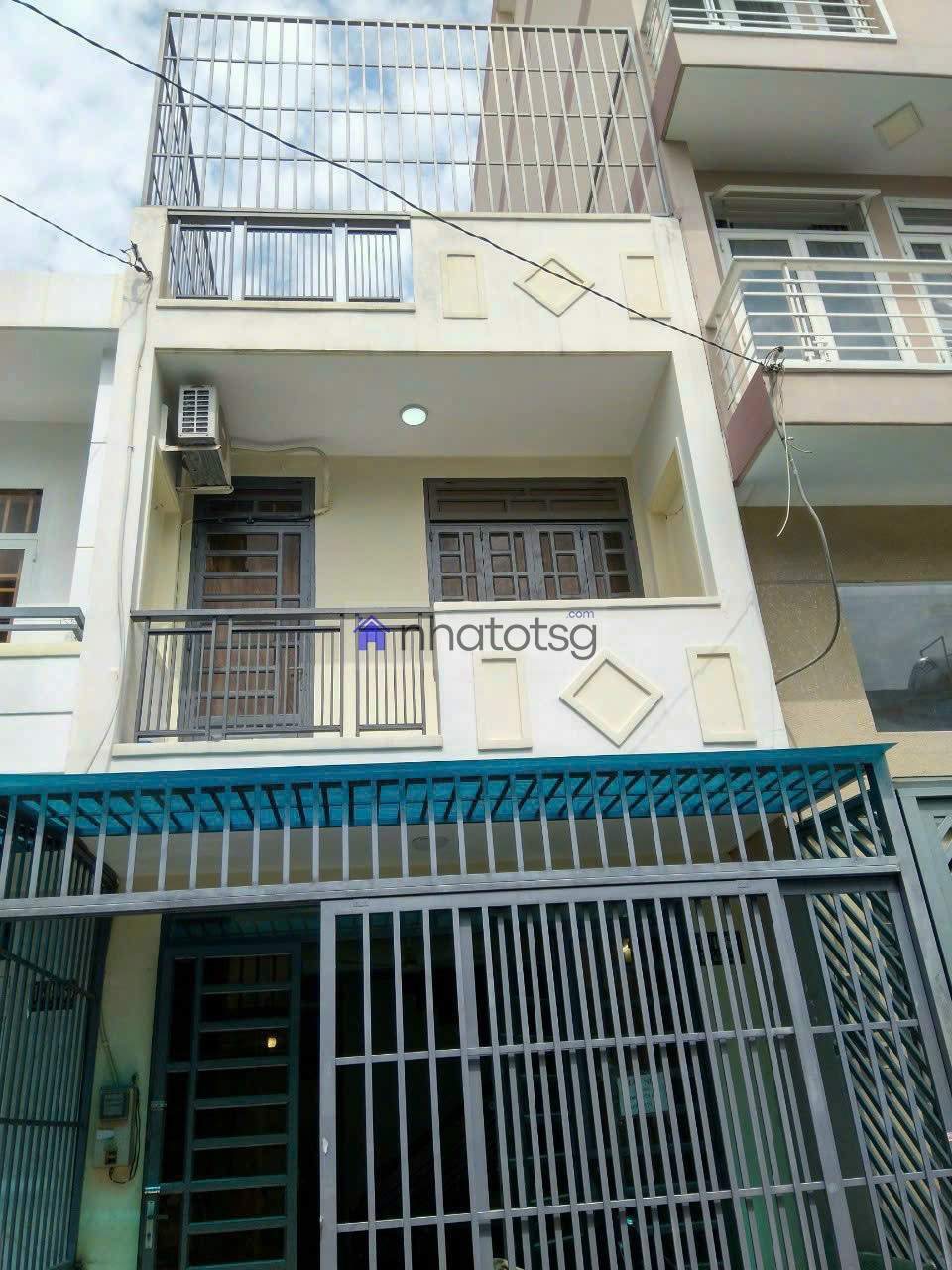 Bán nhà hẻm 4m Phạm Văn Chiêu gần chợ Thạch Đà 1 trệt 2 lầu 5.1 tỷ