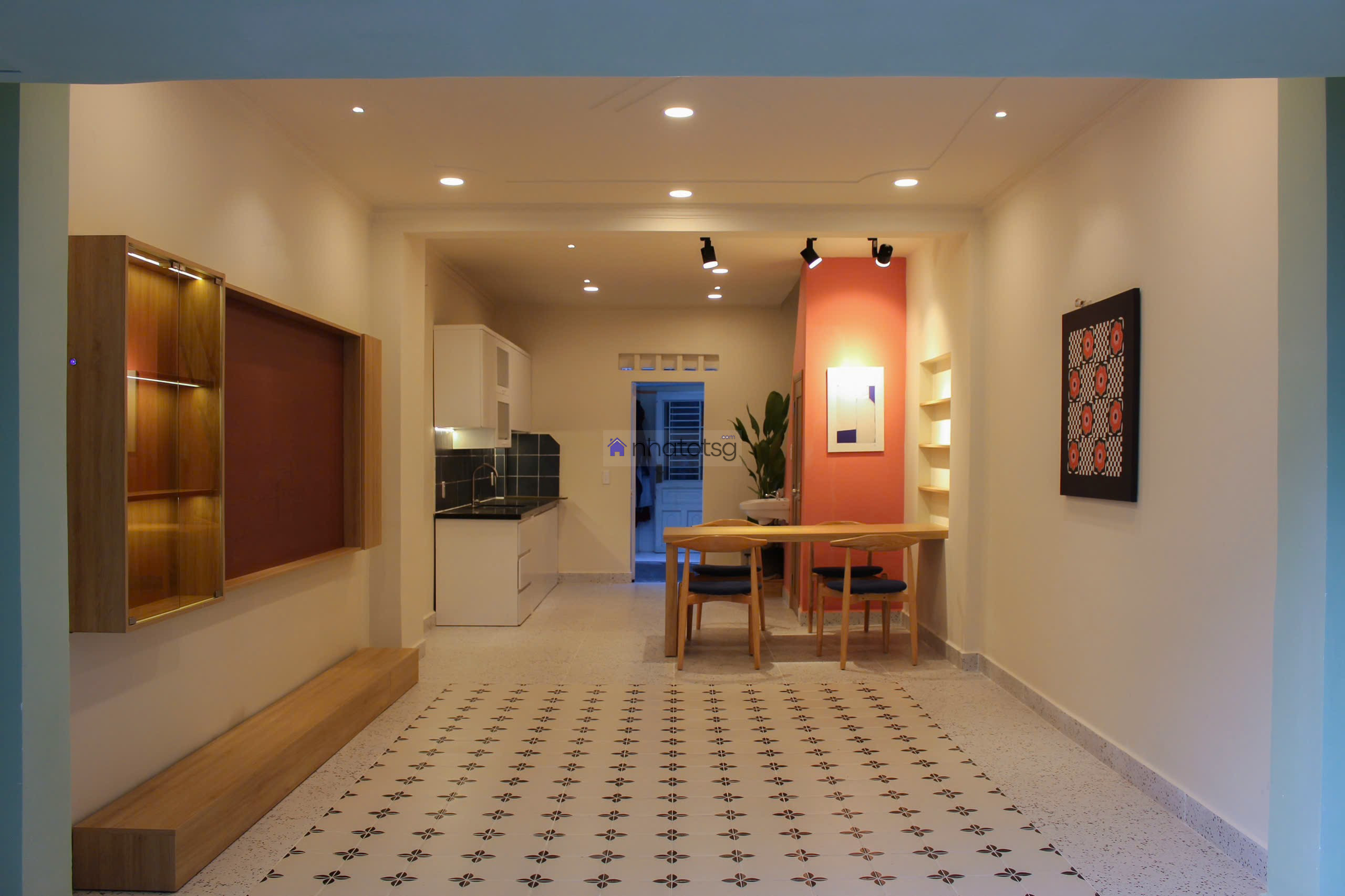 Khu trung tâm, gần trục Quang Trung-Thống Nhất, hẻm yên tĩnh, 2 mặt tiền.