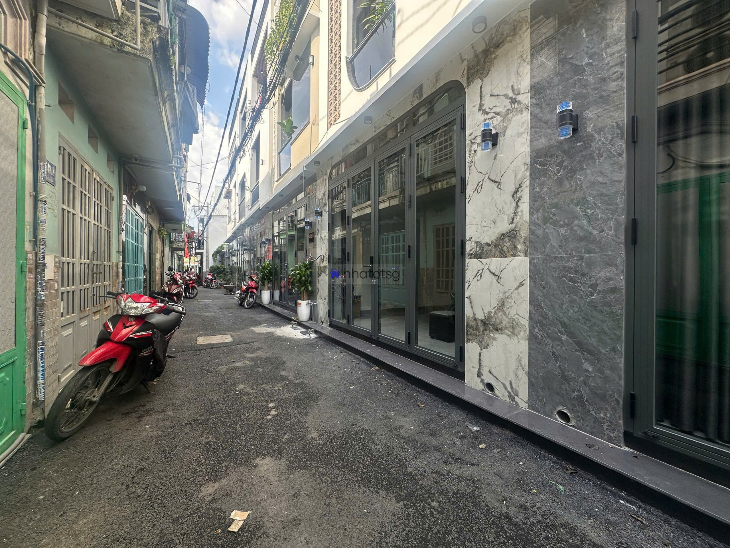 ĐS59 Gò Vấp tặng full nội thất. Gần chợ Thạch Đà.