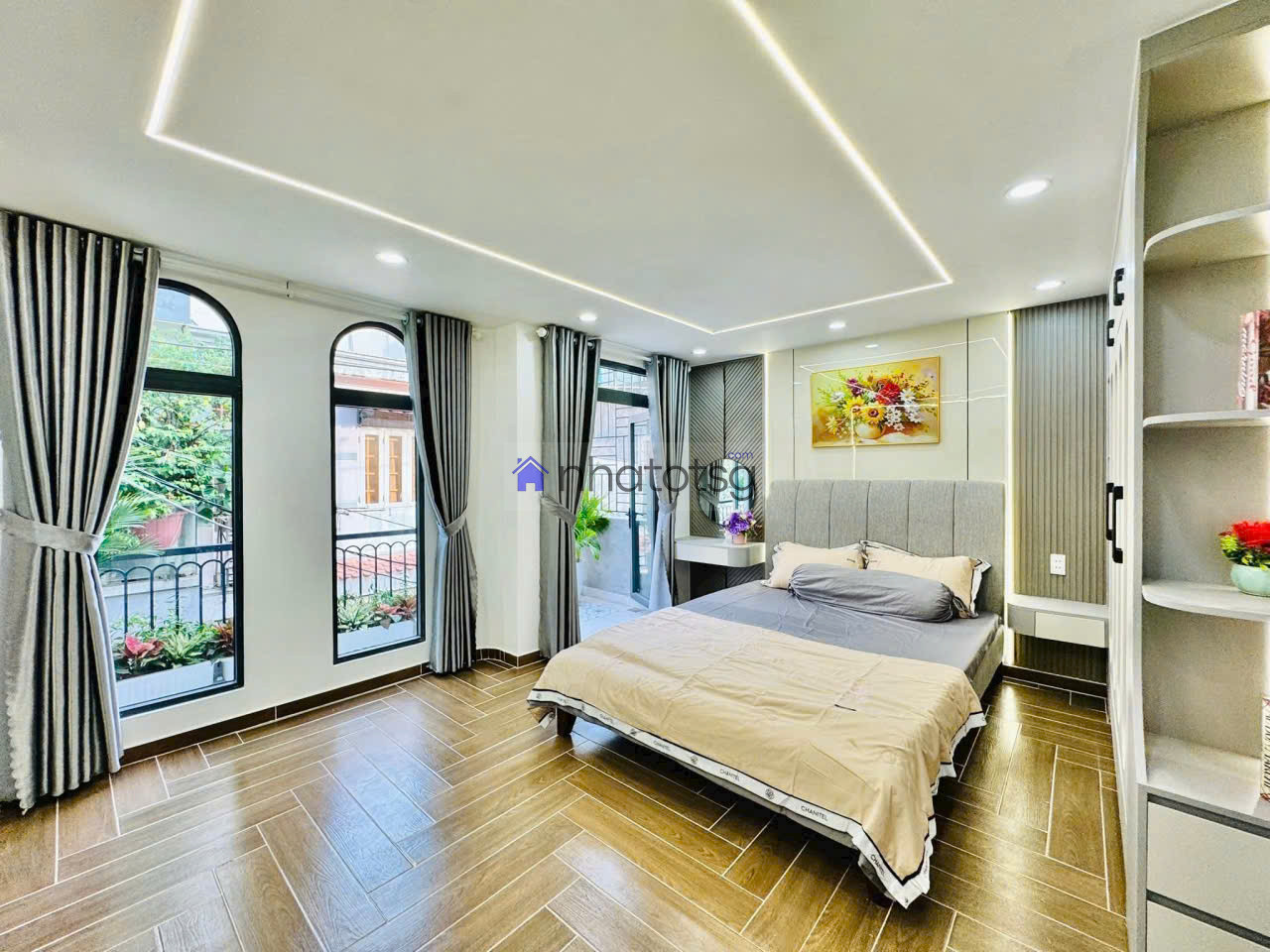 Kèo thơm. Nhà xây mới - full nội thất - chợ Tân Sơn, Nguyễn Tư Giản. 