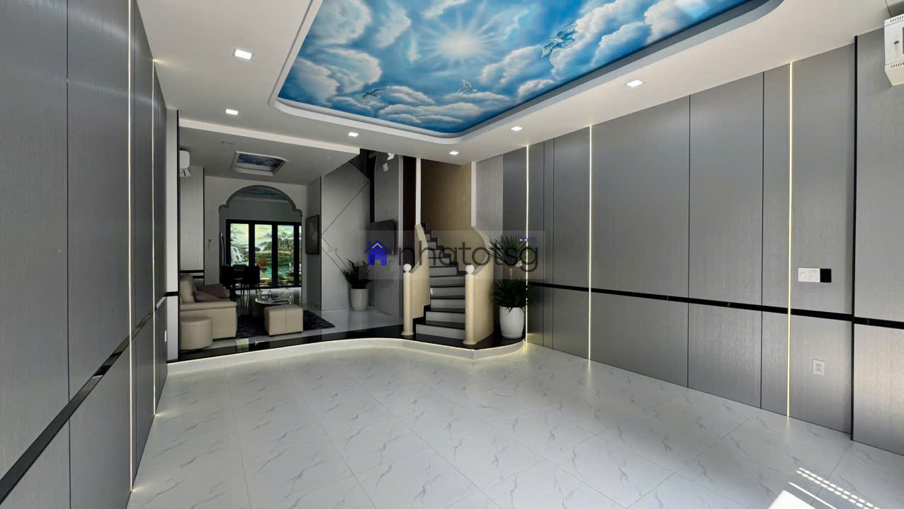 NHÀ ĐẸP XÂY MỚI KHU ĐỒNG BỘ TẠI BÀ ĐIỂM HÓC MÔN.