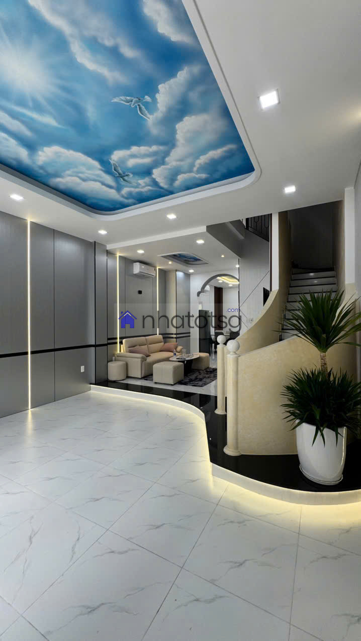 NHÀ ĐẸP XÂY MỚI KHU ĐỒNG BỘ TẠI BÀ ĐIỂM HÓC MÔN.