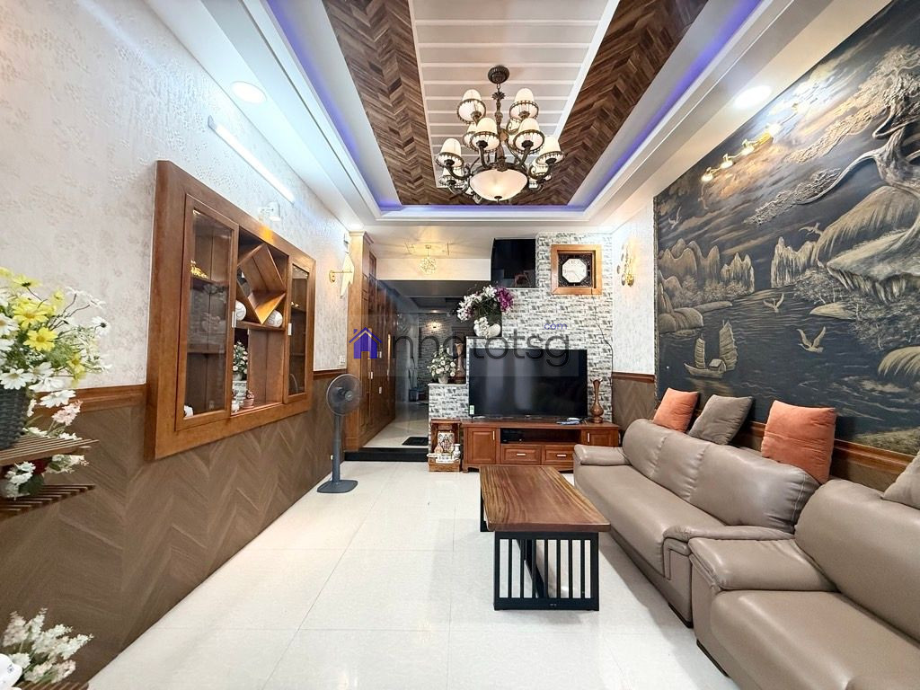 GẦN MẶT TIỀN QUANG TRUNG - 5 TẦNG - FULL NỘI THẤT.