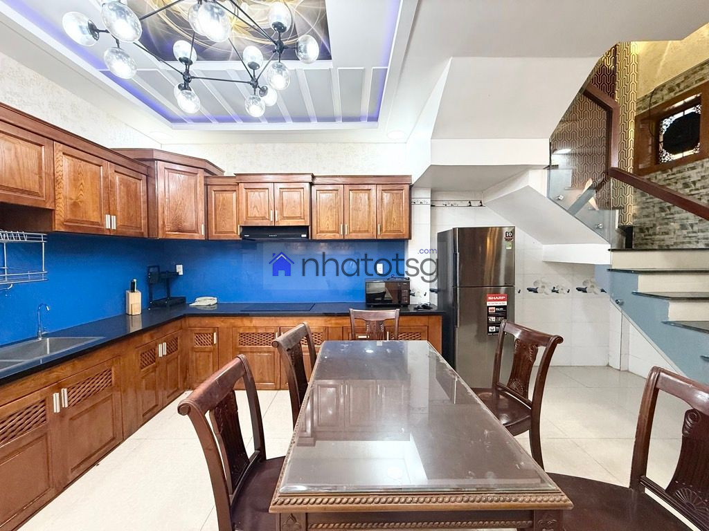 GẦN MẶT TIỀN QUANG TRUNG - 5 TẦNG - FULL NỘI THẤT.