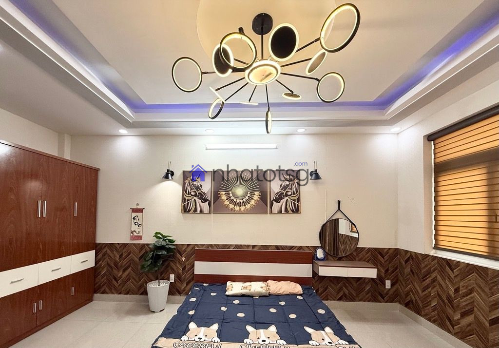 GẦN MẶT TIỀN QUANG TRUNG - 5 TẦNG - FULL NỘI THẤT.