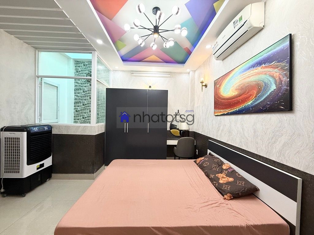 GẦN MẶT TIỀN QUANG TRUNG - 5 TẦNG - FULL NỘI THẤT.