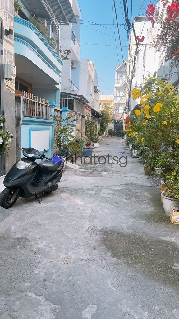 SIÊU RẺ  - NHÀ 2 TẦNG. (4 X 19M) - HXH THÔNG - GPXD 6 LẦU. 