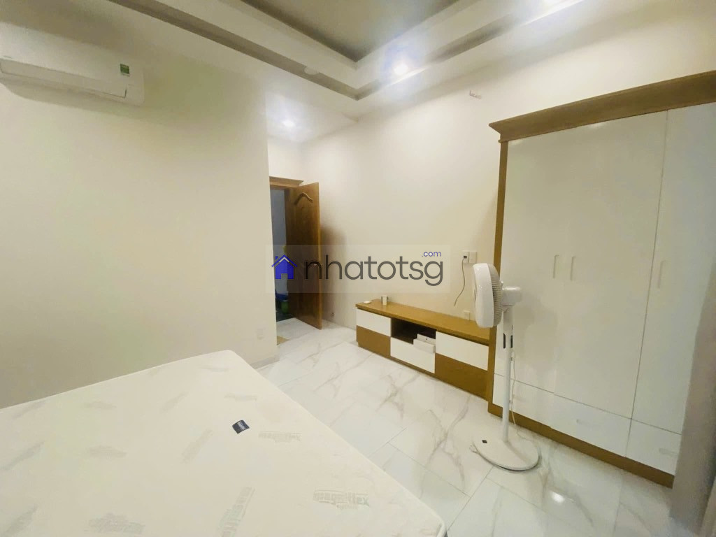 NHÀ ĐẸP FULL NỘI THẤT, HẺM XE TẢI THÔNG, Ô TÔ NGỦ TRONG NHÀ, 5 TẦNG, SỔ VUÔNG A4