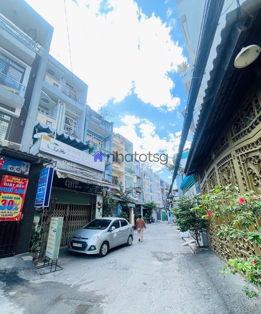 GẦN MẶT TIỀN. HẺM XE HƠI. NGANG 4M VUÔNG CỰC ĐẸP - KHU CAO TẦNG.