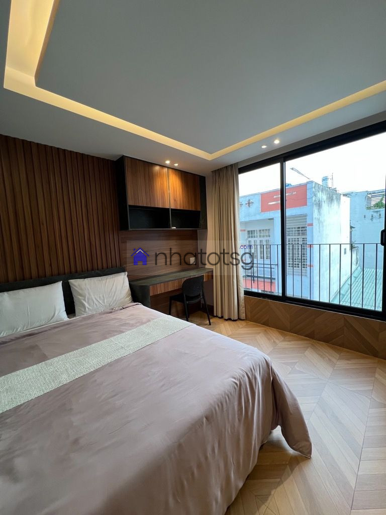 QUA SÂN BAY 10P - HẺM THÔNG - TẶNG FULL NỘI THẤT CAO CẤP