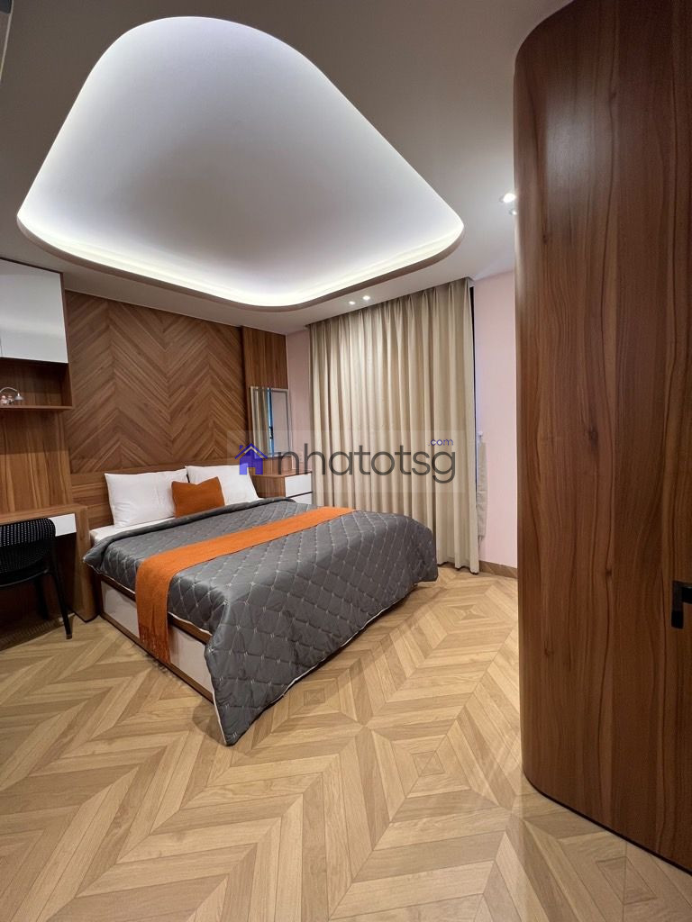 QUA SÂN BAY 10P - HẺM THÔNG - TẶNG FULL NỘI THẤT CAO CẤP