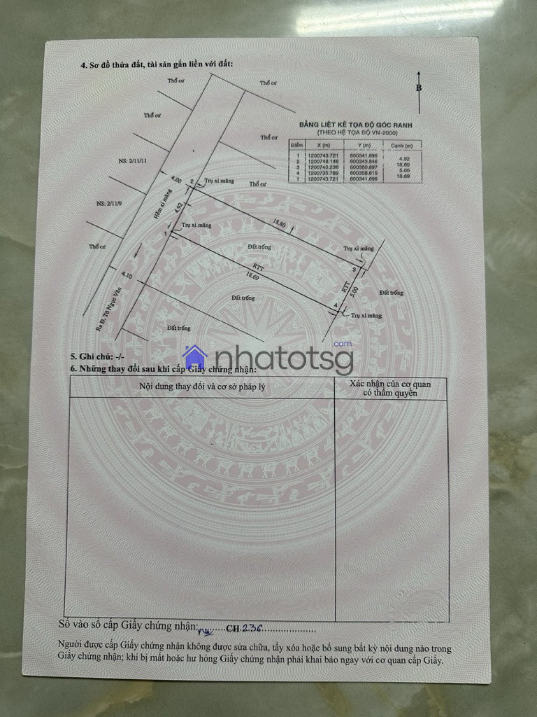 LÔ ĐẤT DIỆN TÍCH ĐẸP - HẺM XE HƠI 1 TRỤC ĐƯỜNG BỜ KÈ SÔNG VÀM THUẬN