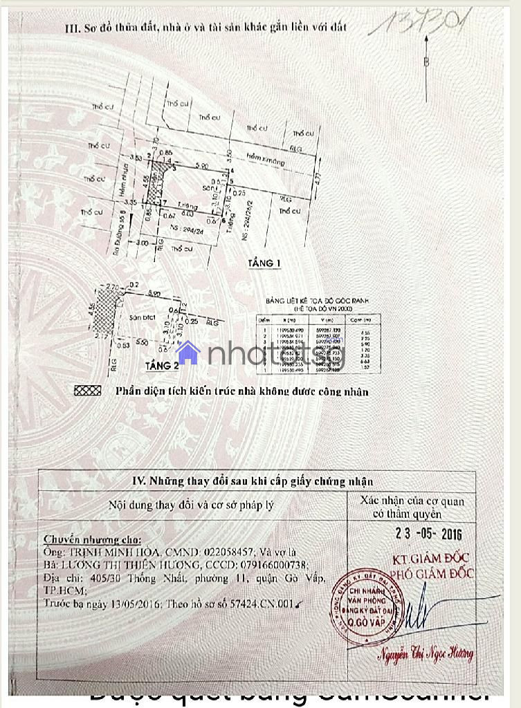 Hẻm xe hơi gần mặt tiền Đường Số 8, thông Lê Văn Thọ, Thống Nhất, Nguyễn Văn Khối , Phạm Văn Chiêu, với công viên Làng Hoa.