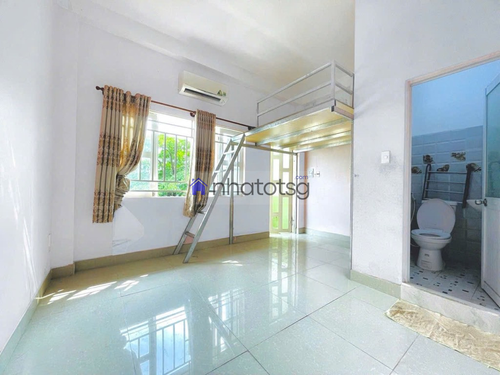 CHDV HẺM XE TẢI GÒ VẤP - 6 PHÒNG KHÉP KÍN - CHO THUÊ 24 TRIỆU - KHU NỘI BỘ -  4 TẦNG