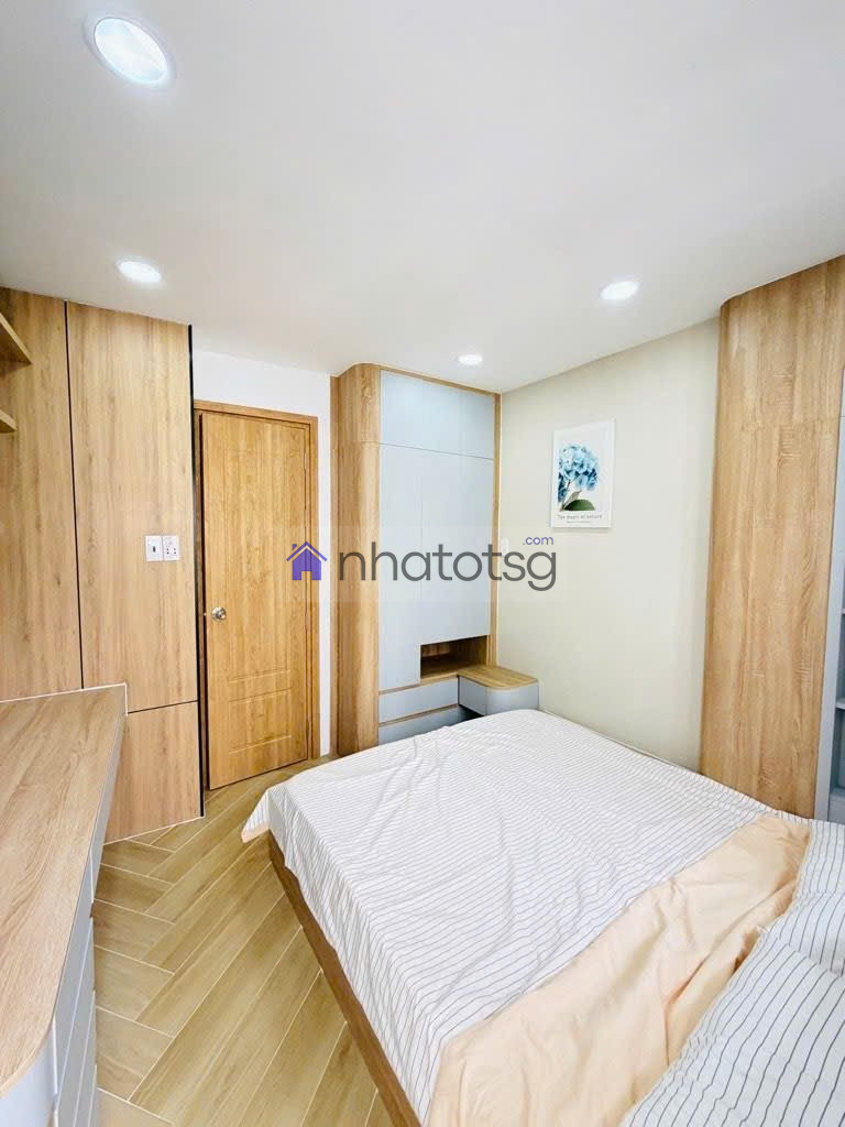 Hẻm thông sạch đẹp. DT 14m2 (3.2 x 5m). Gần BV175, chợ Tân Sơn Nhất, CV Gia Định