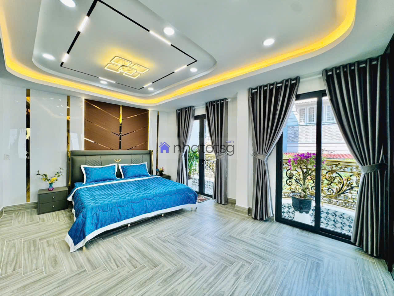 Căn góc, đường 5m ô tô ngủ trong nhà. Gần chợ Tân Sơn.