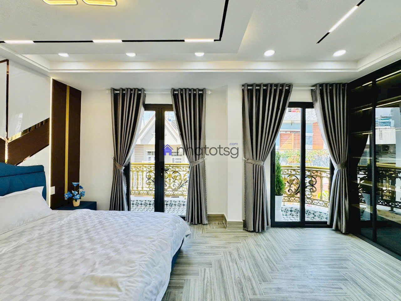 Căn góc, đường 5m ô tô ngủ trong nhà. Gần chợ Tân Sơn.