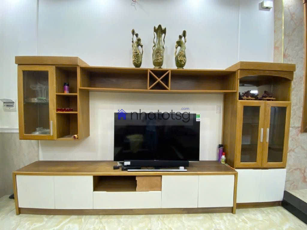 Hẻm Xe Hơi An Ninh - Trung Tâm Gò Vấp - Tặng Nội Thất Gỗ Xịn Xò - Không Lộ Giới.