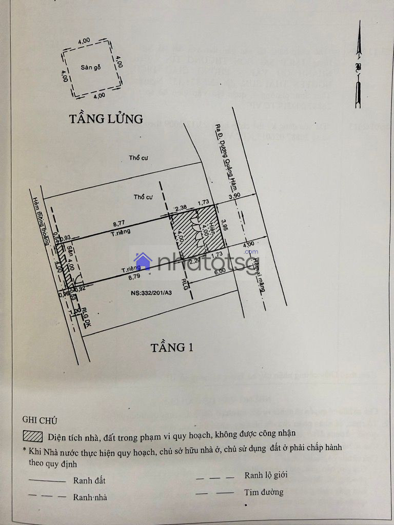 HXH KHU CITYLAND GÒ VẤP - DT ( 4 X 14.5M ) SỔ VUÔNG. VỪA Ở VỪA KINH DOANH HOẶC XÂY MỚI. 