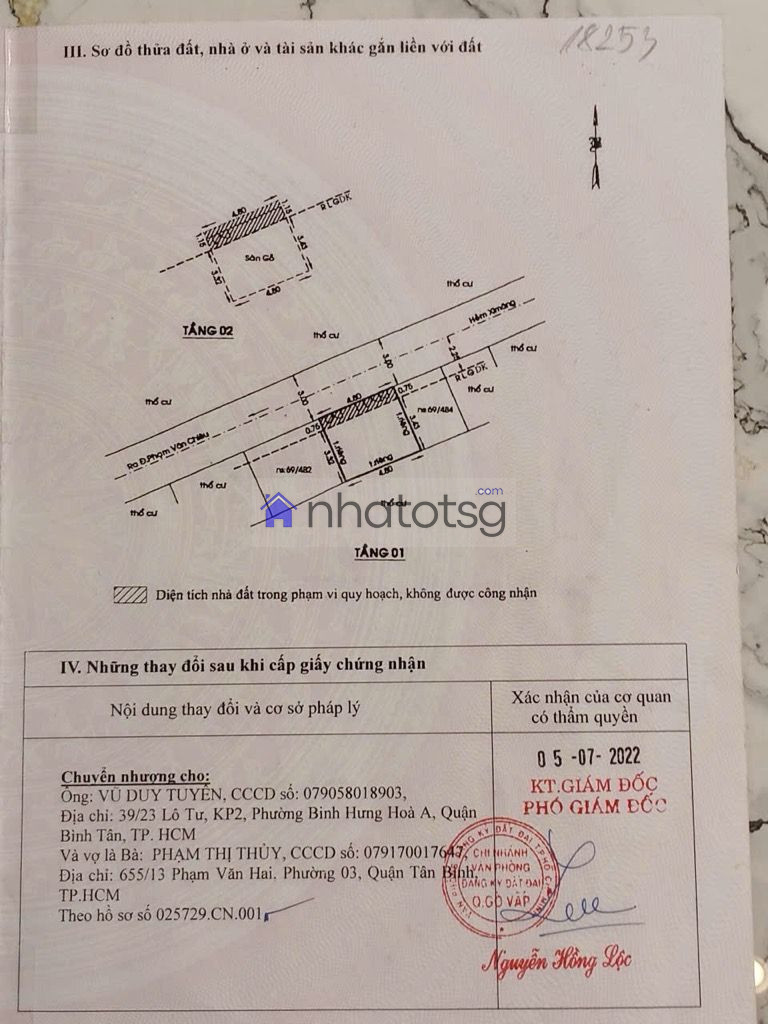 2 TẦNG NGANG RỘNG 4.8M- HẺM 3M - GẦN MẶT TIỀN PHẠM VĂN CHIÊU - KHU DÂN TRÍ.