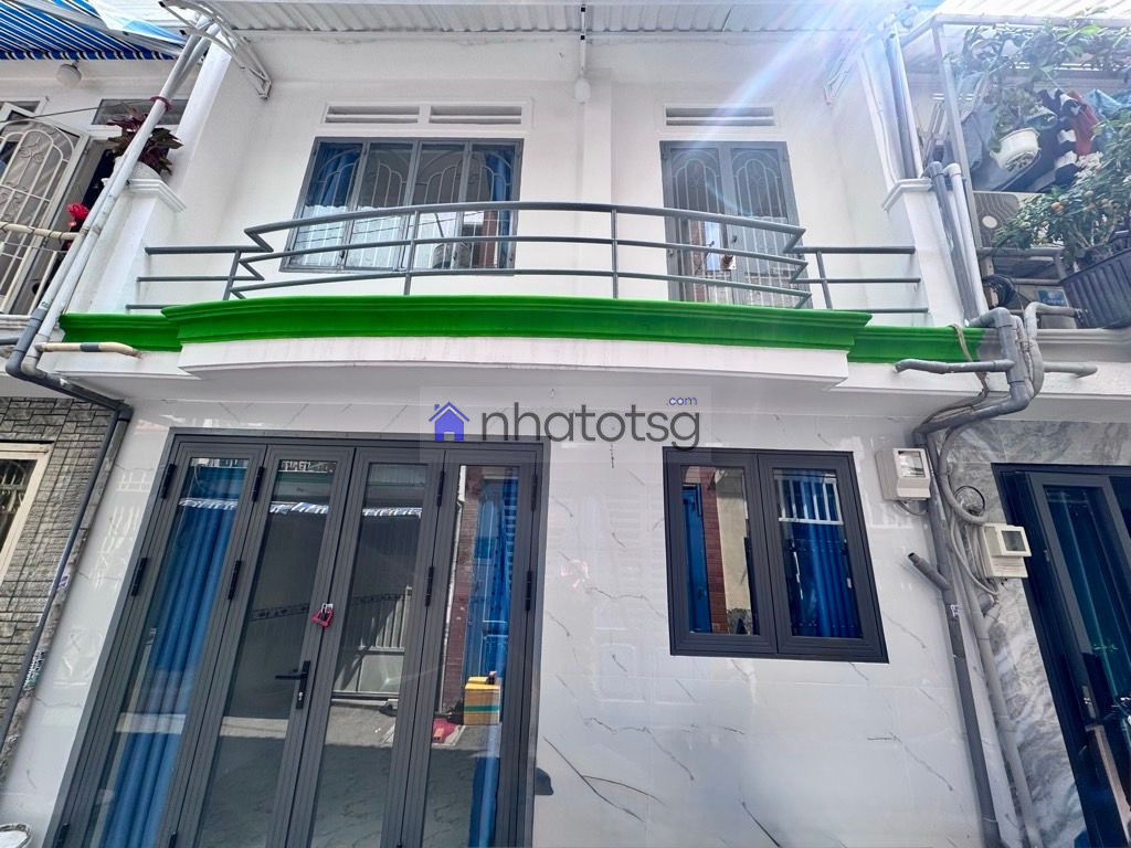 2 TẦNG NGANG RỘNG 4.8M- HẺM 3M - GẦN MẶT TIỀN PHẠM VĂN CHIÊU - KHU DÂN TRÍ.