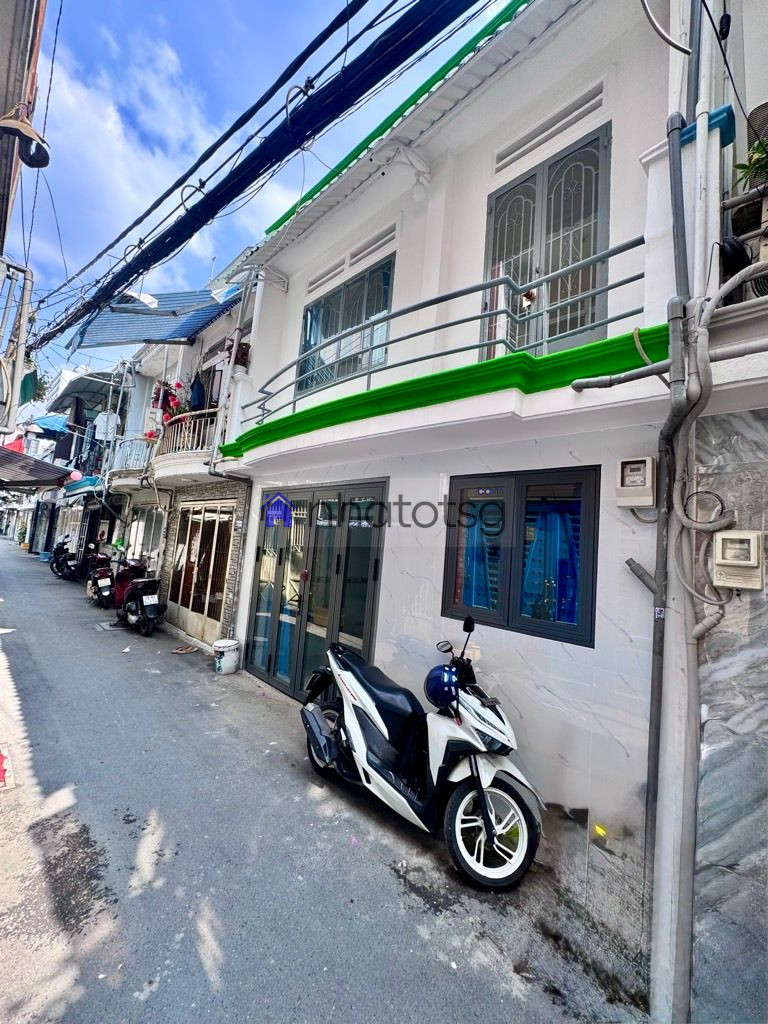 2 TẦNG NGANG RỘNG 4.8M- HẺM 3M - GẦN MẶT TIỀN PHẠM VĂN CHIÊU - KHU DÂN TRÍ.