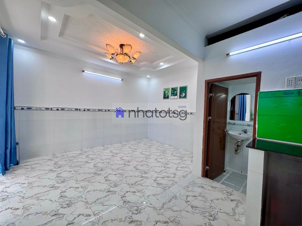 2 TẦNG NGANG RỘNG 4.8M- HẺM 3M - GẦN MẶT TIỀN PHẠM VĂN CHIÊU - KHU DÂN TRÍ.