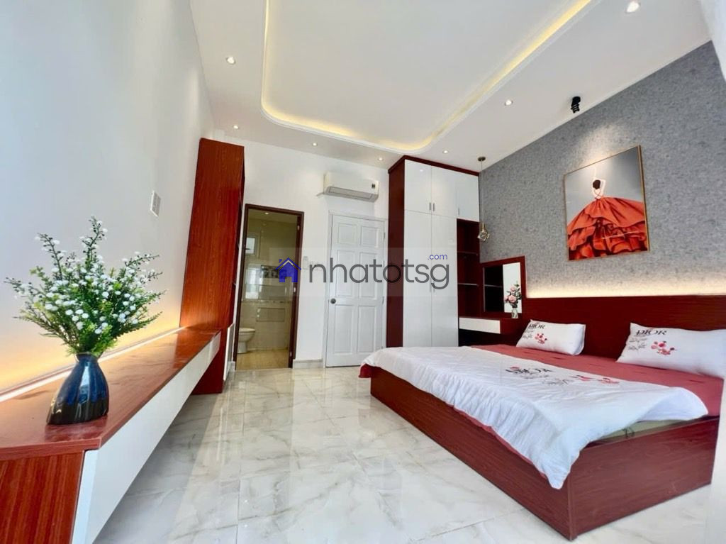 HẺM XE TẢI KHU PHÂN LÔ - NHÀ MỚI - 4 TẦNG.