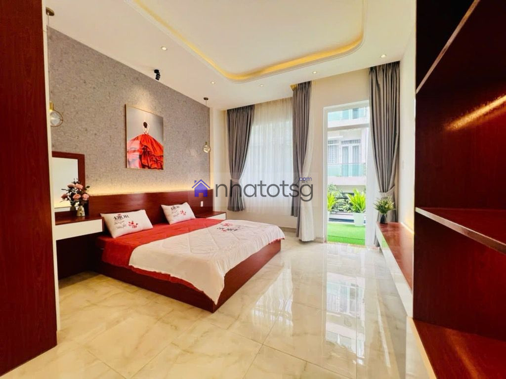 HẺM XE TẢI KHU PHÂN LÔ - NHÀ MỚI - 4 TẦNG.