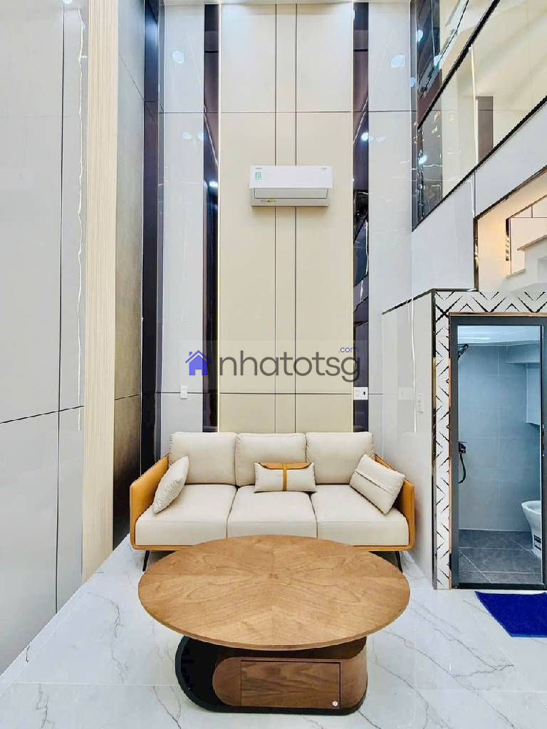 NGAY GẦN CHỢ PHẠM VĂN BẠCH, SIÊU THỊ CHỢ LỚN QUANG TRUNG, NHÀ MỚI XÂY , FULL NỘI THẤT.