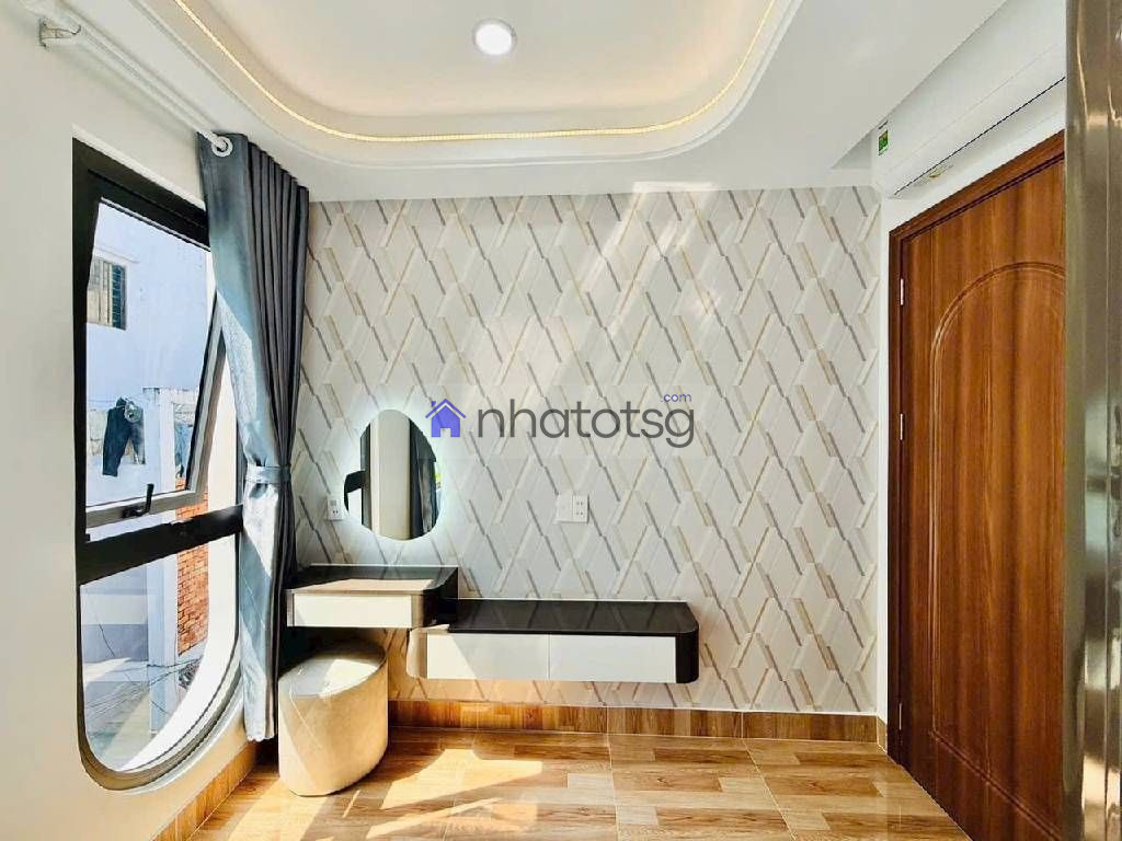 NGAY GẦN CHỢ PHẠM VĂN BẠCH, SIÊU THỊ CHỢ LỚN QUANG TRUNG, NHÀ MỚI XÂY , FULL NỘI THẤT.