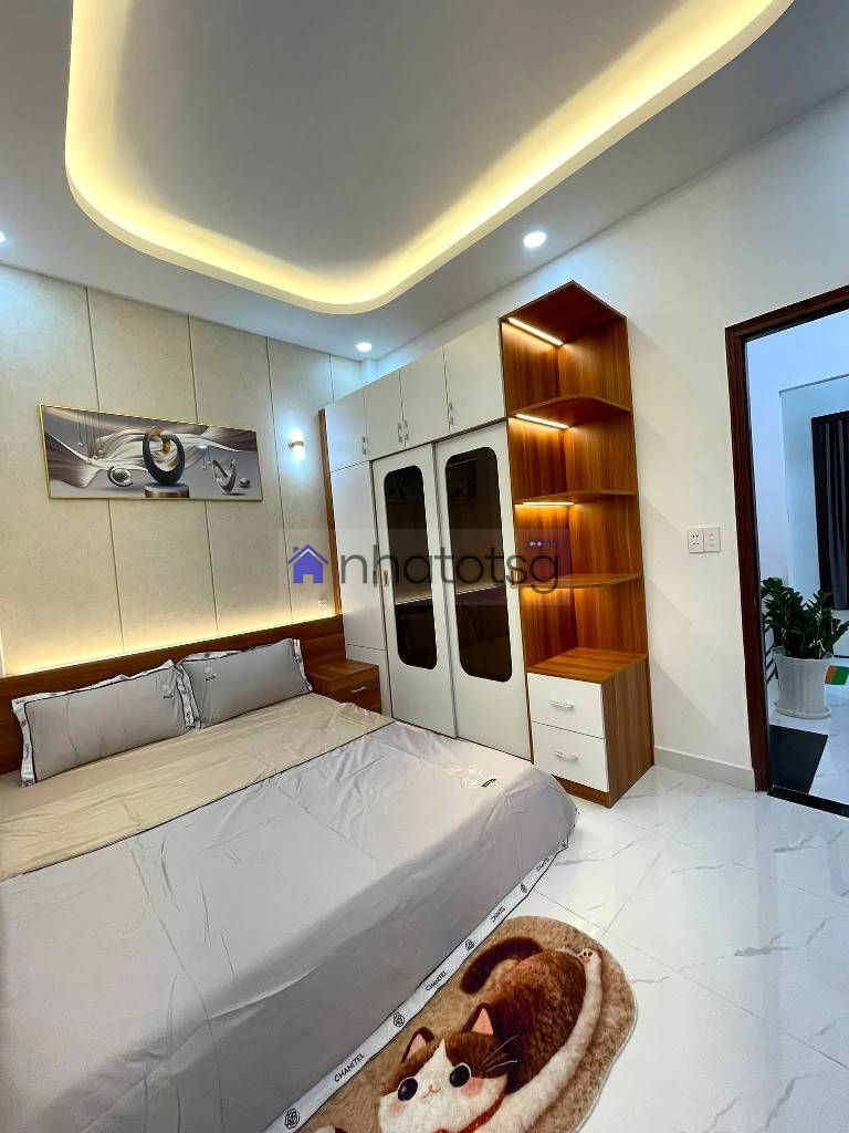 HẺM THOÁNG – TẶNG FULL NỘI THẤT – GẦN CV LÀNG HOA.