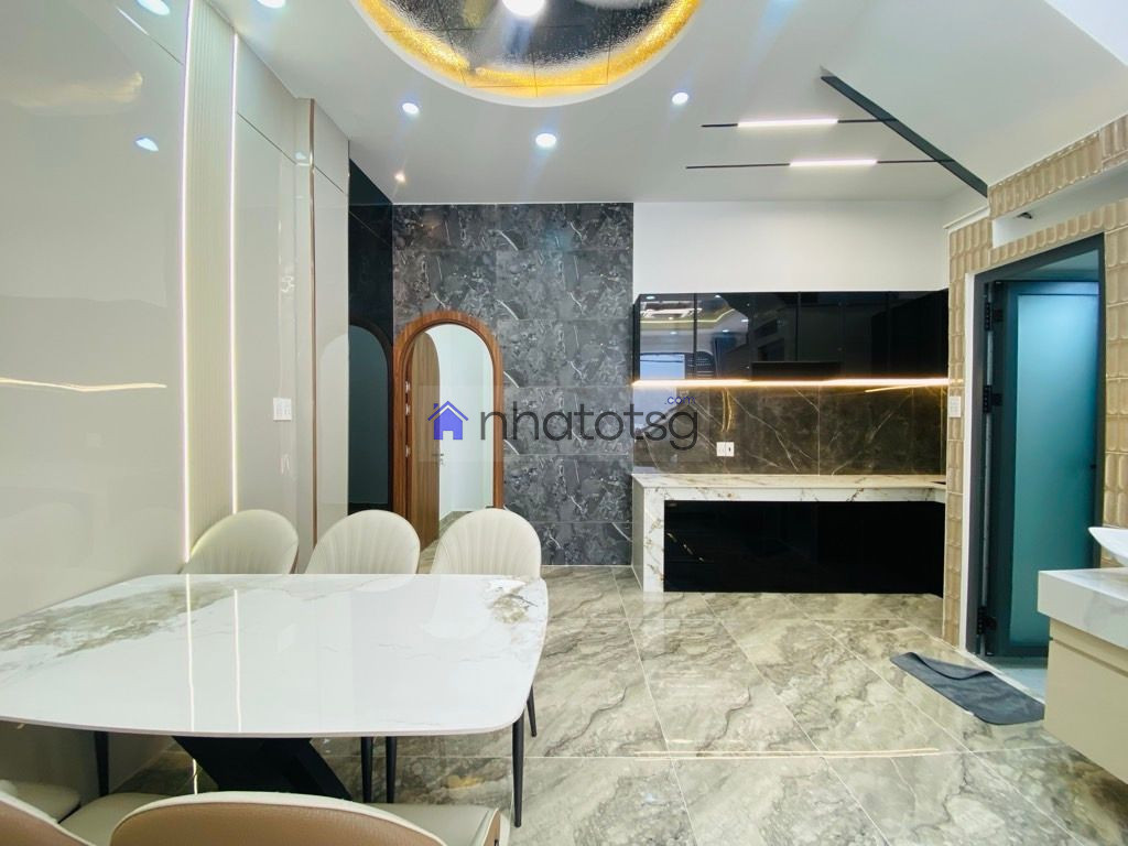 SIÊU PHẨM NHÀ MỚI ĐẸP FULL NỘI THẤT, HẺM THÔNG TỨ TUNG.