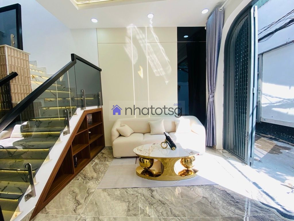 SIÊU PHẨM NHÀ MỚI ĐẸP FULL NỘI THẤT, HẺM THÔNG TỨ TUNG.