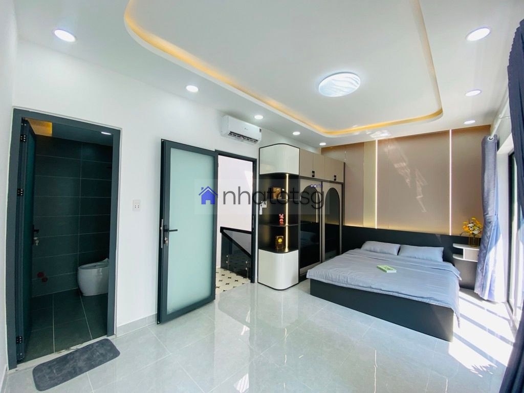 SIÊU PHẨM NHÀ MỚI ĐẸP FULL NỘI THẤT, HẺM THÔNG TỨ TUNG.