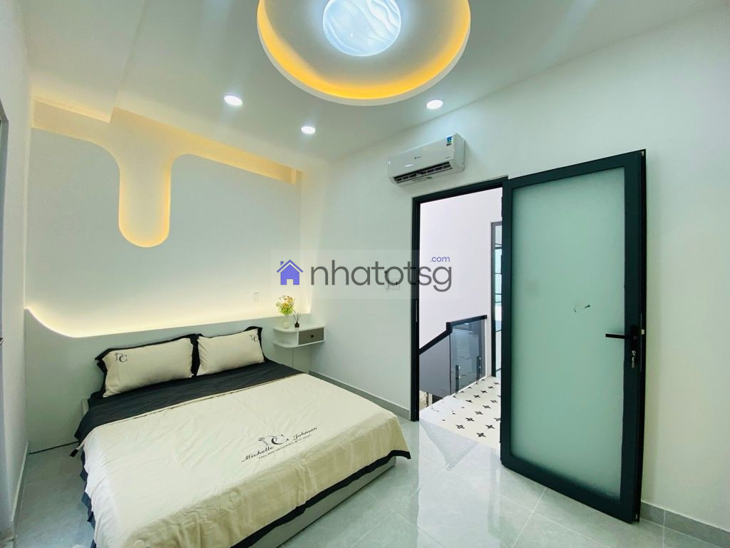 SIÊU PHẨM NHÀ MỚI ĐẸP FULL NỘI THẤT, HẺM THÔNG TỨ TUNG.