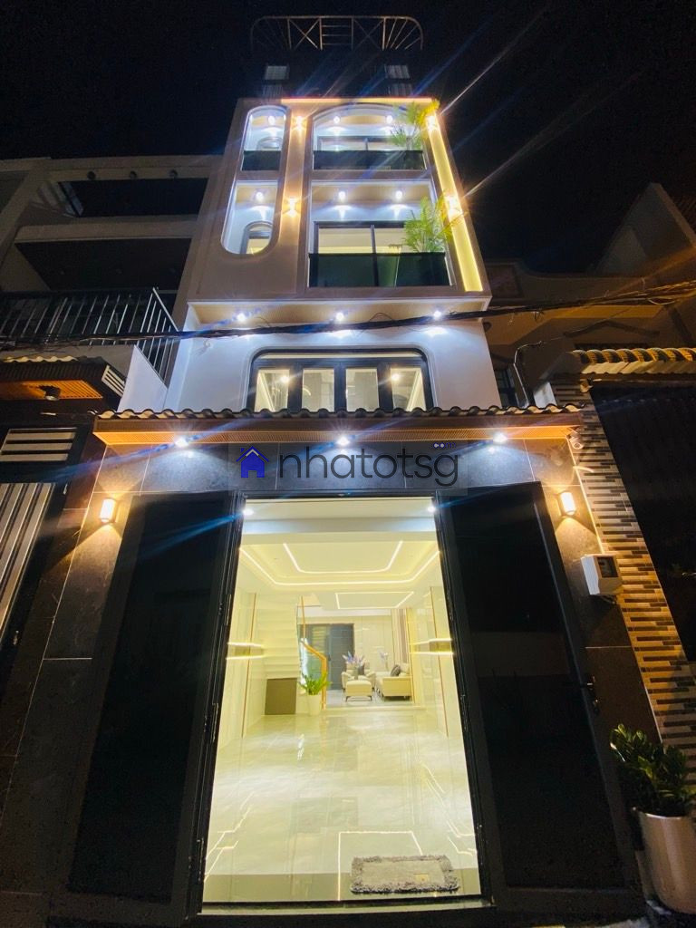 SIÊU PHẨM NHÀ MỚI ĐẸP FULL NỘI THẤT, HẺM XE TẢI, XE HƠI NGỦ TRONG NHÀ, NỞ HẬU.