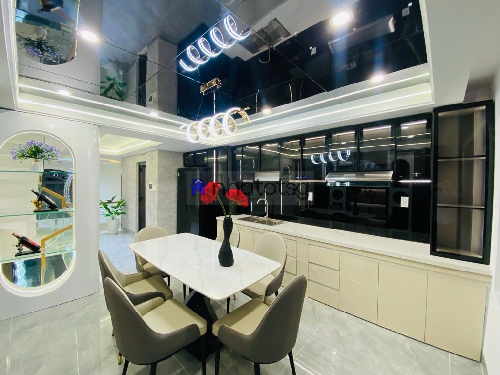 SIÊU PHẨM NHÀ MỚI ĐẸP FULL NỘI THẤT, HẺM XE TẢI, XE HƠI NGỦ TRONG NHÀ, NỞ HẬU.