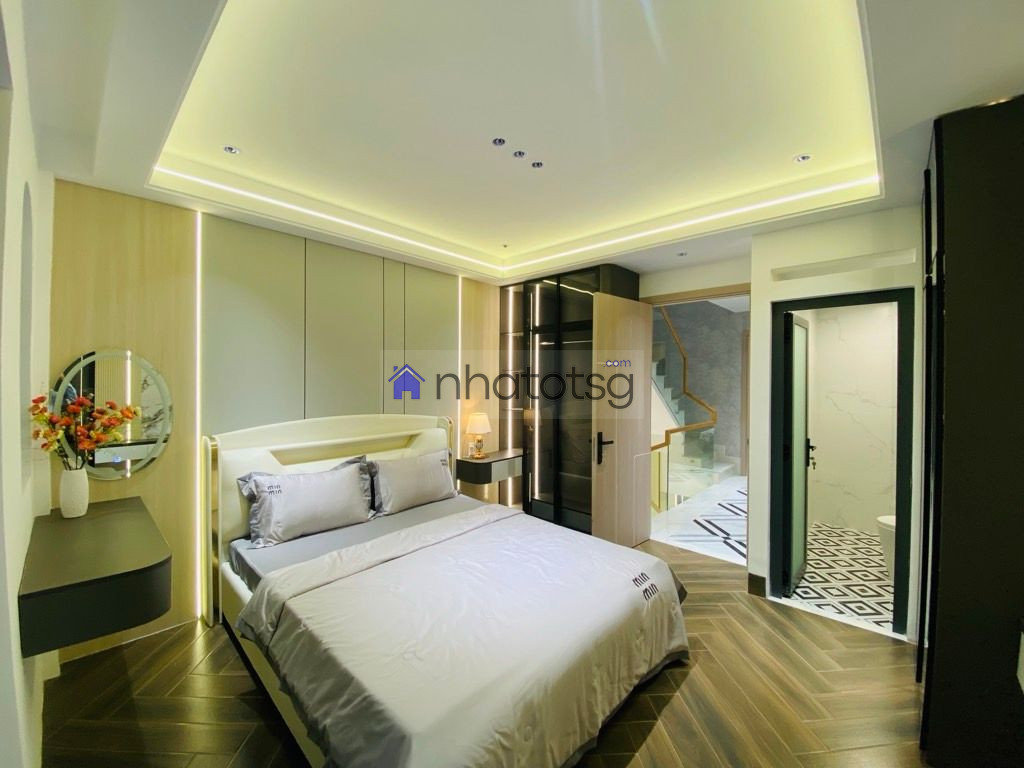 SIÊU PHẨM NHÀ MỚI ĐẸP FULL NỘI THẤT, HẺM XE TẢI, XE HƠI NGỦ TRONG NHÀ, NỞ HẬU.