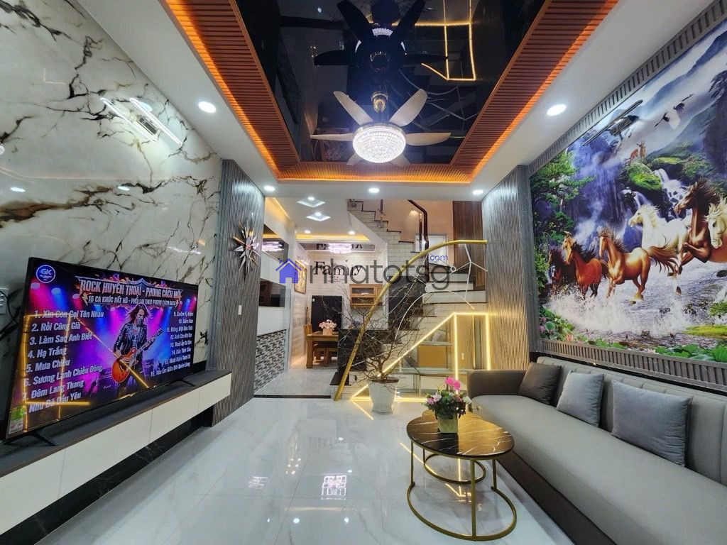 HẺM XE TẢI - SÁT MẶT TIỀN -  NHÀ MỚI ĐẸP - SỔ VUÔNG VỨC ( ĐÃ BÁN)