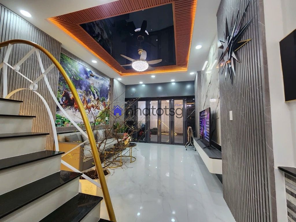 HẺM XE TẢI - SÁT MẶT TIỀN -  NHÀ MỚI ĐẸP - SỔ VUÔNG VỨC ( ĐÃ BÁN)