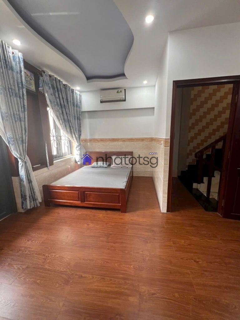 SIÊU PHẨM NHÀ ĐẸP 5 TẦNG - Ô TÔ ĐỖ CỬA - CÁCH MẶT TIỀN ĐUỜNG 30M - HẺM THẲNG MỘT TRỤC.