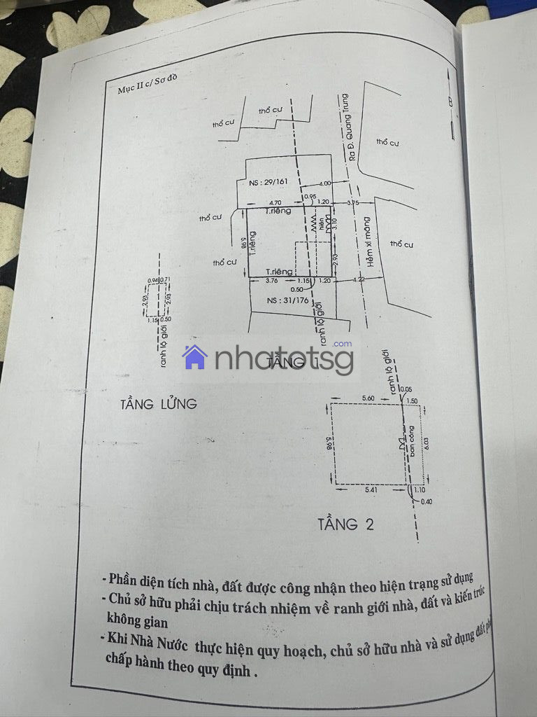 MẶT TIỀN CHỢ XÓM THUỐC - 2 TẦNG - CHỦ ĐANG KINH DOANH BUÔN BÁN.