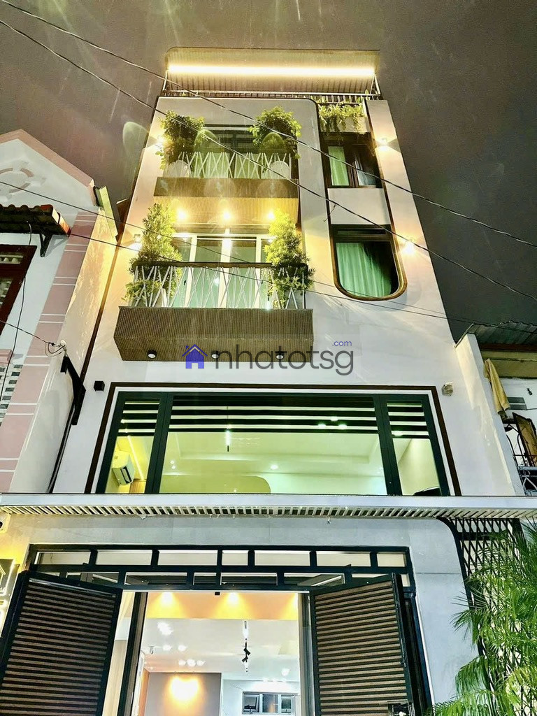 TRUNG TÂM GÒ VẤP - HẺM 8M THÔNG - NGAY CHỢ HẠNH THÔNG TÂY - NHÀ MỚI FULL NỘI THẤT.