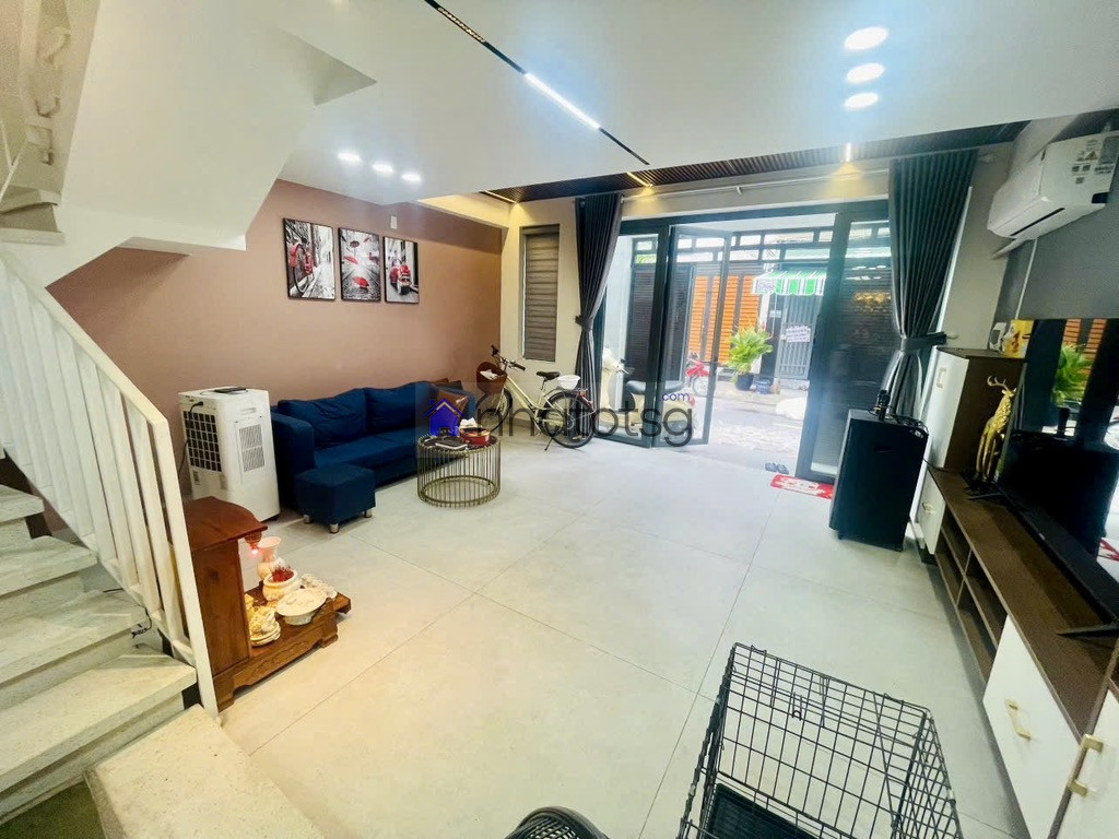 TRUNG TÂM GÒ VẤP - HẺM 8M THÔNG - NGAY CHỢ HẠNH THÔNG TÂY - NHÀ MỚI FULL NỘI THẤT.